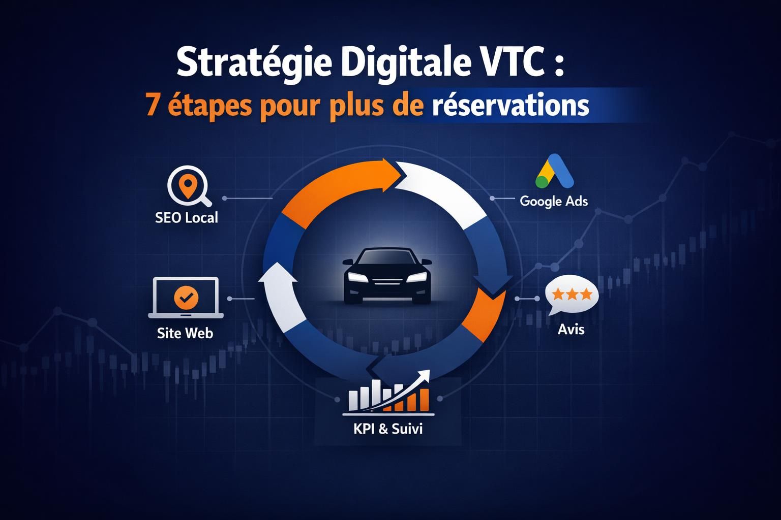 Stratégie digitale VTC : 7 étapes pour plus de réservations