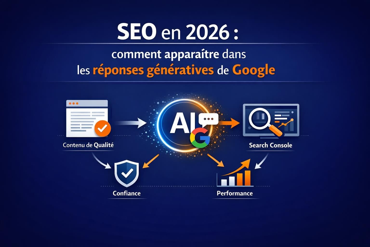 SEO en 2026 : comment apparaître dans les réponses génératives de Google