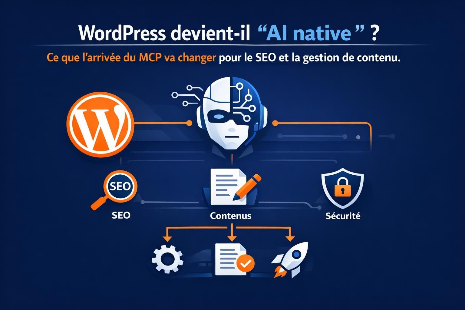 WordPress devient-il “AI native” ? Ce que l’arrivée du MCP va changer pour le SEO et la gestion de contenu