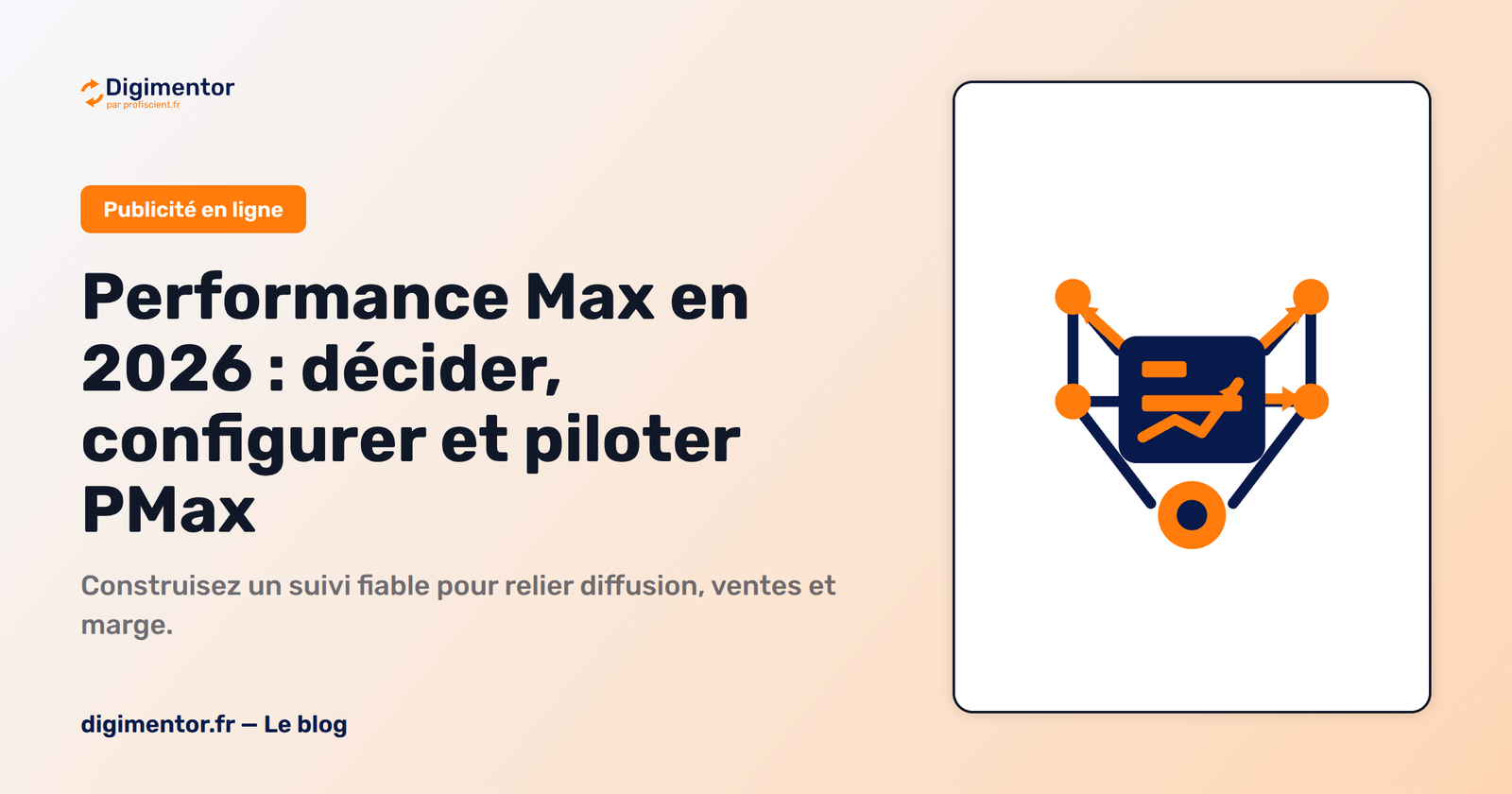 Performance Max en 2026 : décider, configurer et piloter PMax